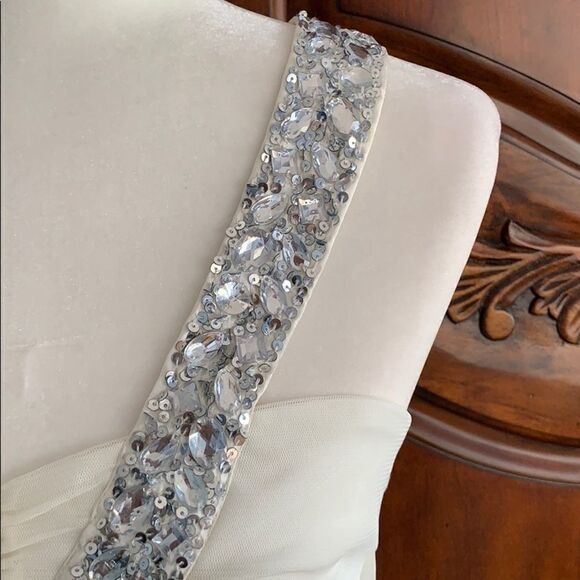 Off white maxi dress- size S/M - Picture 6 of 7